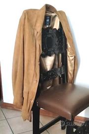 Giacca pelle di camoscio