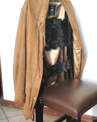 Giacca pelle di camoscio