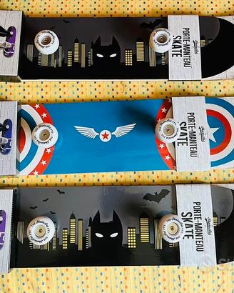Appendiabiti Batman e Capitan America