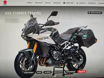 Suzuki GSX S 1000 TOURING ABS KIT BORSE