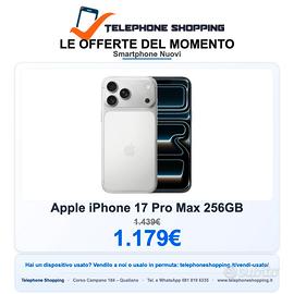 Apple iPhone 17 Pro Max 256GB Nuovo
