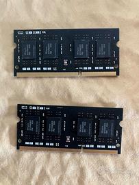 RAM 8Gb (2 modul da 4Gb) originali iMac 21,5"