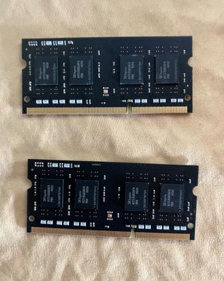 RAM 8Gb (2 modul da 4Gb) originali iMac 21,5"