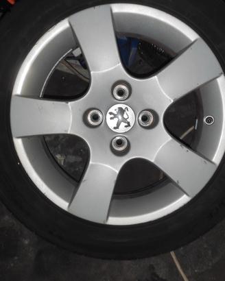 ricambi Peugeot 207: cerchi + gomme NUOVE