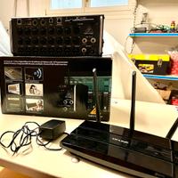 Mixer Behringer X Air XR 18 + Router wifi