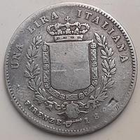 2 lire Vittorio Emanuele II 