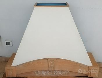 Cappa di aspirazione legno e metallo