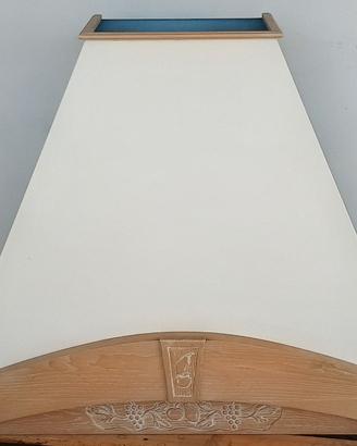 Cappa di aspirazione legno e metallo