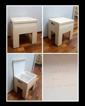 sgabello Gedy anni 70 Space Age collezione 