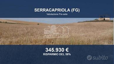 Immobile in asta di 410379 m² a Serracapriola