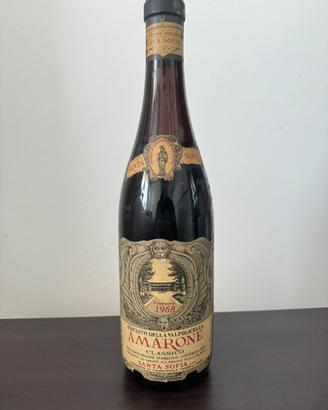 Amarone Santa Sofia 1968 - Recioto della Valpolice