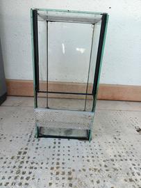 terrario in vetro 16x15x30,5