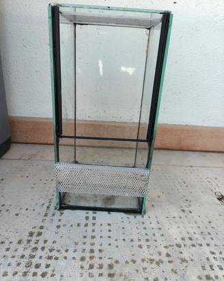 terrario in vetro 16x15x30,5