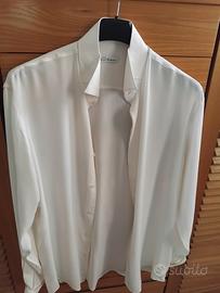 camicia uomo cerimonia seta pura. 