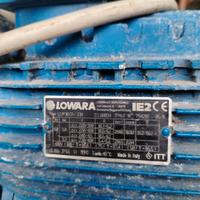 Pompa con motore trifase LOWARA
