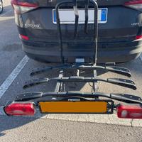 Porta bici da gancio traino pro user amber 3