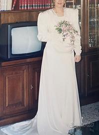 Abito sposa fine anni ‘80