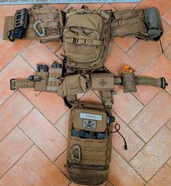 TATTICO COYOTE TMC COMPLETO + CINTURONE
