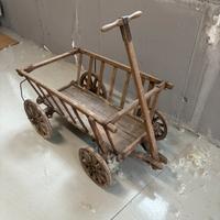 Carretto in legno d’epoca