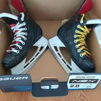 Pattini ghiaccio hockey Bauer n. 35