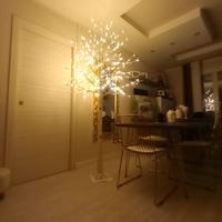 Albero di natale con luci a led