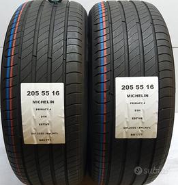 2 GOMME 205 55 16 MICHELIN BR1771