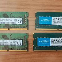 RAM DDR4 2400 2666 per notebook taglie da 4GB 8GB