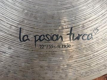 Piatto batteria T-Cymbals La Pasion Turca Ride 22