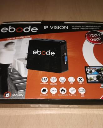 NVR ebode IPV4NVR registratore ip cam