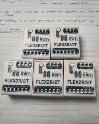 Lotto 5x Modulo Espansione Bus Inim Flex2R/2T
