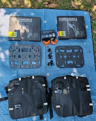 Borse moto KRIEGA 32 e 22 litri + staffe montaggio