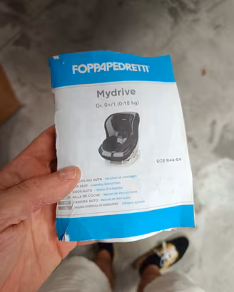 Foppapedretti MyDrive Seggiolino Auto Gruppo 0+/1