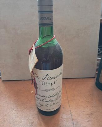 Vino Birgì di Marsala del 1976 bottiglia numerata