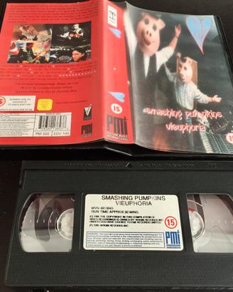 VHS raro Smashing Pumpkins originale VIEUPHORIA