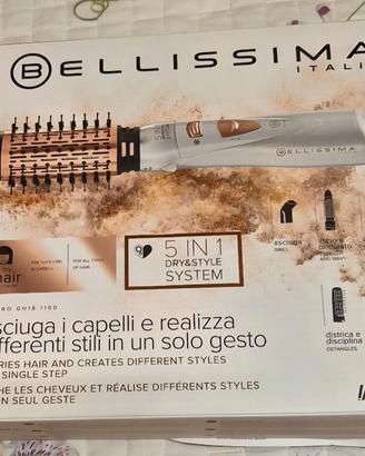 BELLISSIM* Imetec - Spazzola Ad Aria Calda 5 in 1 