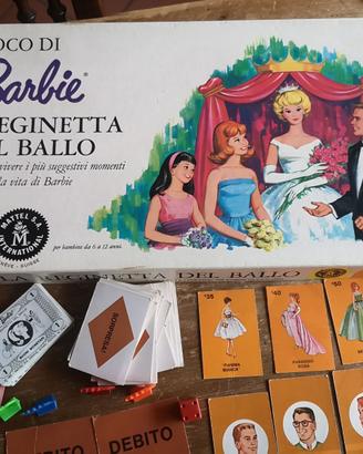Gioco raro barbie la reginetta del ballo anno 1965
