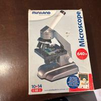 Microscopio giocattolo Miniland 640X