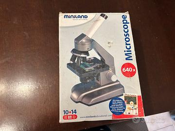 Microscopio giocattolo Miniland 640X