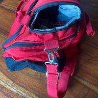 Delsey borsa da viaggio rossa