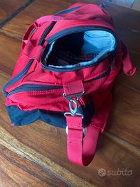 Delsey borsa da viaggio rossa