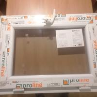 finestra in pvc 80x60 cm apertura vasistas