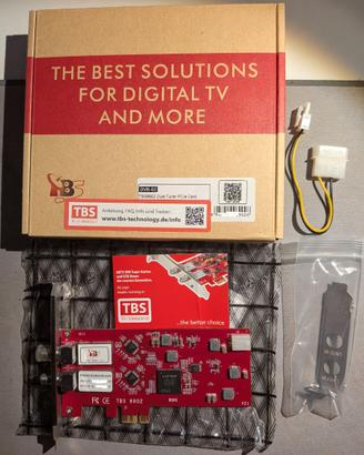 Scheda Satellitare PCI TBS6902 – Dual Tuner DVB‑S2