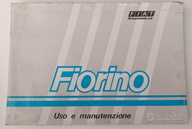 Uso e manutenzione Fiat Fiorino