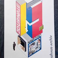 Manifesto / poster "L'edicola del Bauhaus"