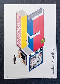 Manifesto / poster "L'edicola del Bauhaus"
