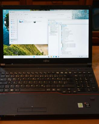 notebook pc portatile Fujitsu LifeBook E554 15 FHD