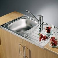 Lavandino cucina da incasso 80*60