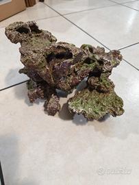 roccia sintetica acquario