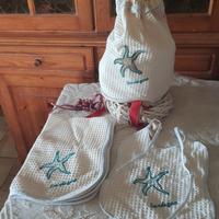 zainetto  bimbi Nascita e asilo logo in sughero  