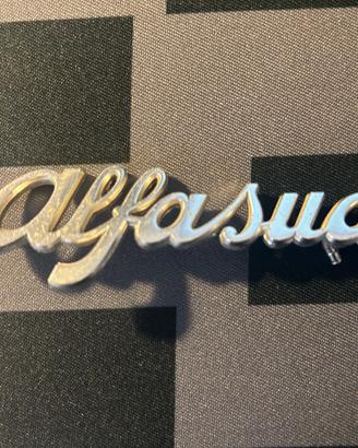 Scritta Alfasud Alfa Romeo